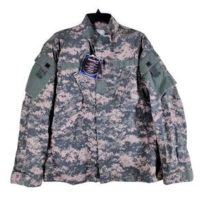 Tencate Defender M Lenzing FR Jacket Mens M Reg Digital Camo Working Combat Army